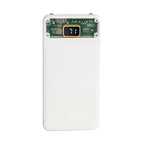 TEKNO, Павербанк на 10000 mAh з цифровим індикатором заряду та двома LED-діодами